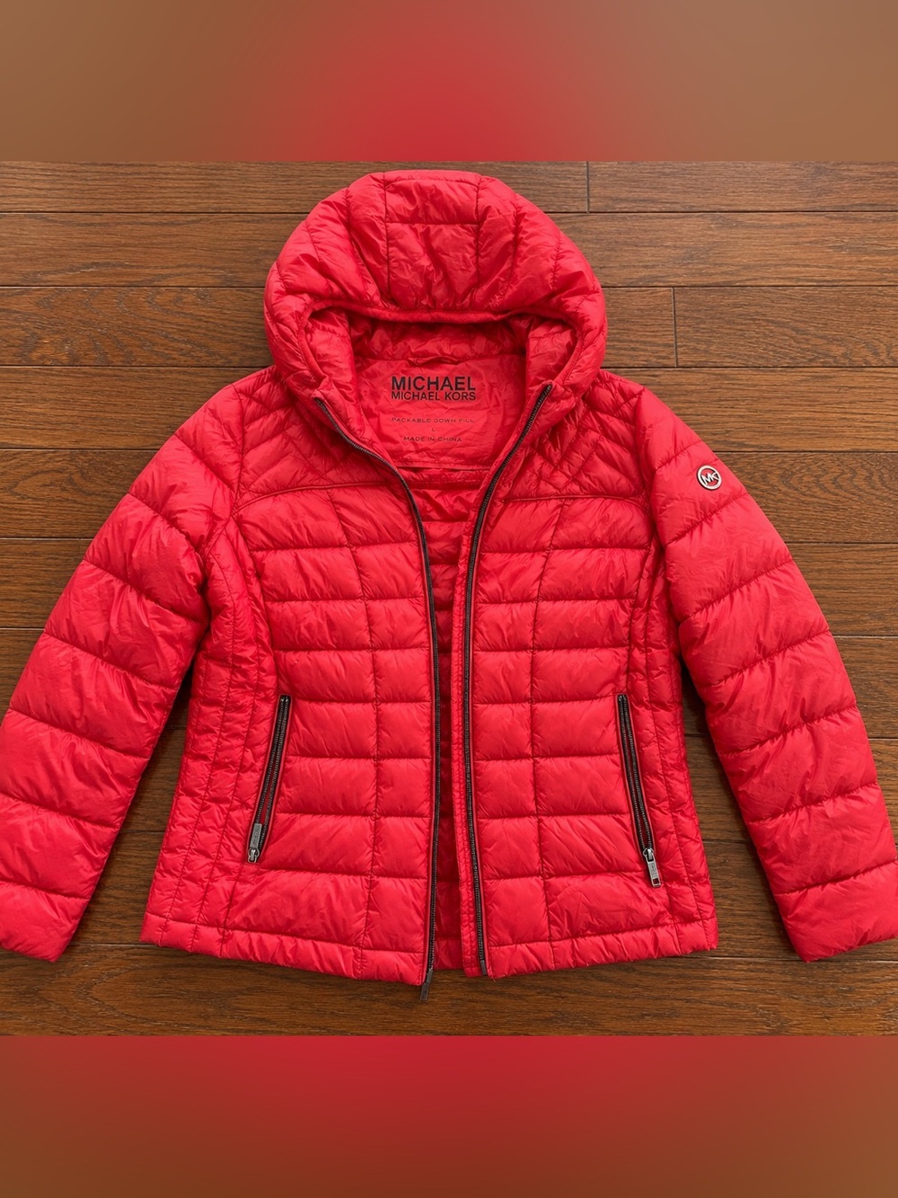Michael Kors Women’s Large Packable Down Fill Jacket